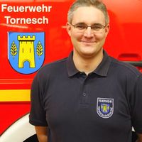 Bild vergrößern: Wehrführer FFW Ahrenlohe Sebastian Carstens